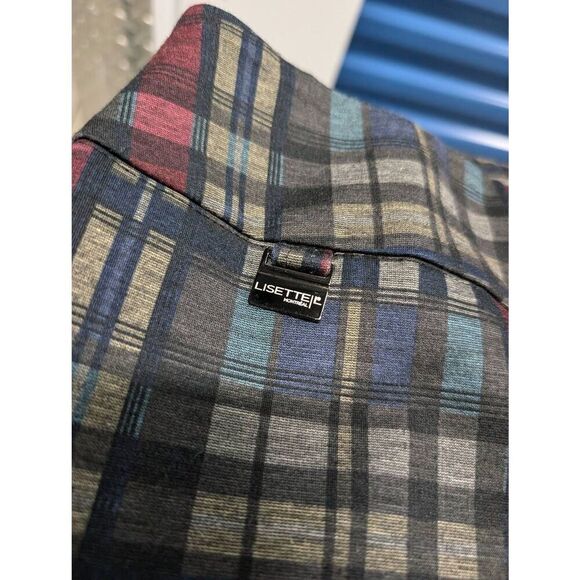 Lissette L Plaid Pants Women's Size 0 - Picture 5 of 8